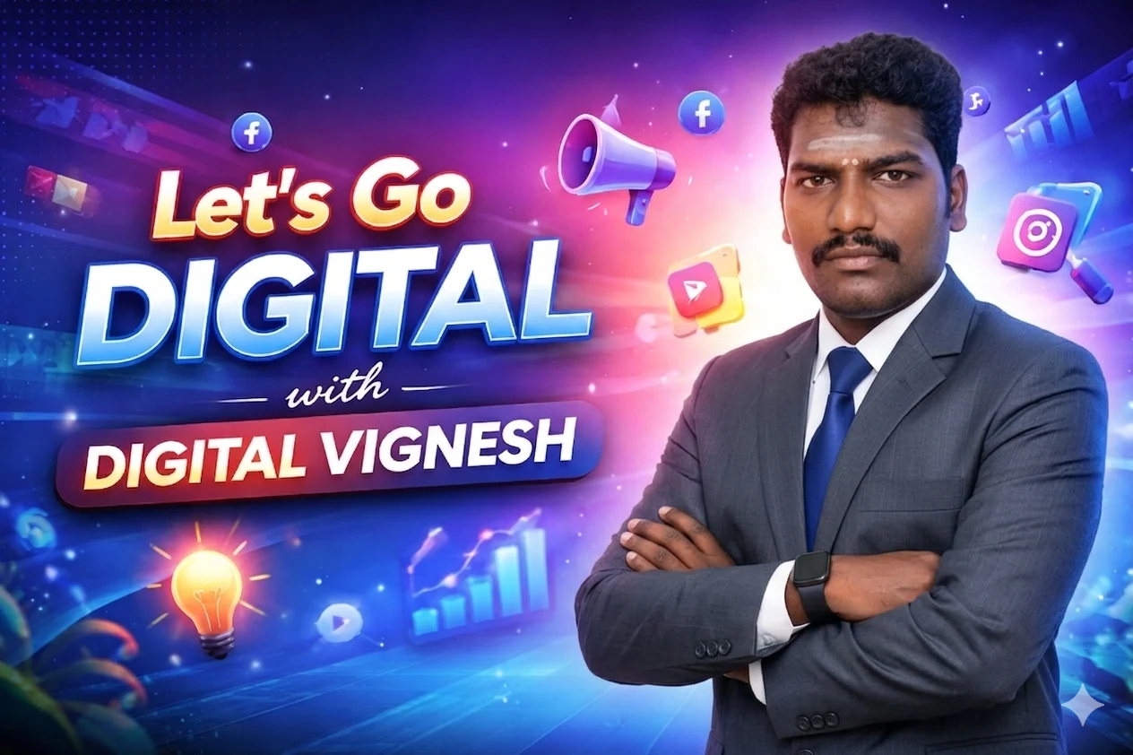 let's go digital with digital vignesh